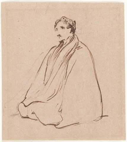 George Jones, Seated Man