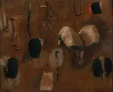 George Jones, Studies of Military Accoutrements: a study for `The Battle of Waterloo'