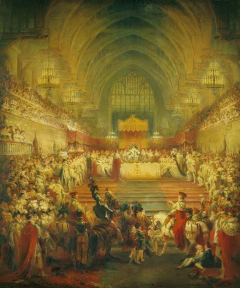 George Jones, The Banquet at the Coronation of George IV