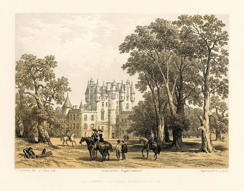 George Cattermole, Glamis Castle by T. Picken after G. Cattermole
