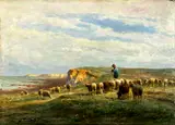 Ferdinand Chaigneau, Sheep on the Cliff