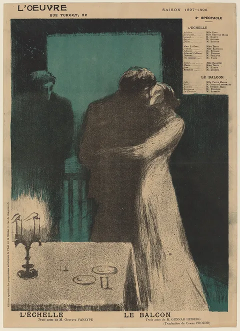 Alfredo Müller, L'Echelle; Le Balcon