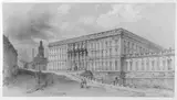 Hubert Clerget, Stockholm. Slottet och Slottsbacken