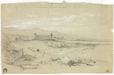 William Leighton Leitch, Paestum