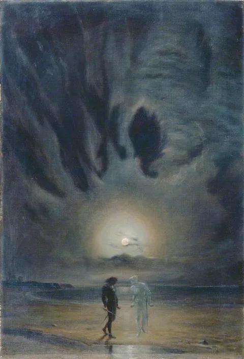 Frederic Shields, Hamlet and the Ghost