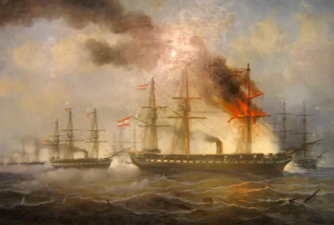 Josef Püttner, Battle of Helgoland