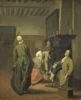 Jan Josef Horemans the Younger, Merry company