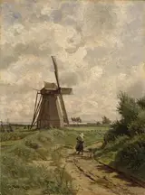 Carl Malchin, Windmill near Ahrenshoop