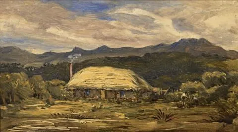 Albin Martin, Panmure cottage and garden