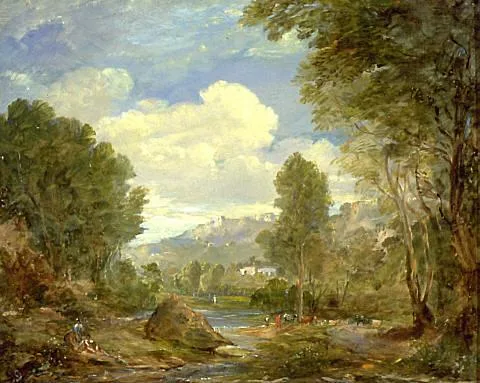 Albin Martin, An Italian landscape