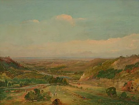 Albin Martin, South Auckland landscape