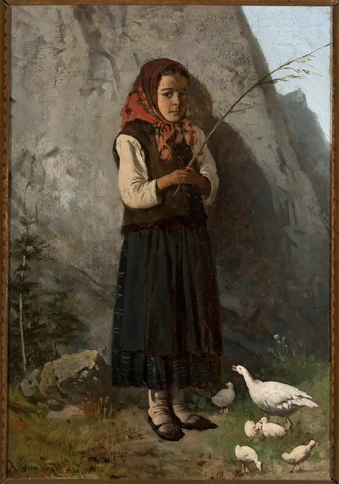 Antoni Gramatyka, Gęsiarka