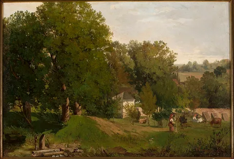 Antoni Gramatyka, View from Kalwaria Zebrzydowska