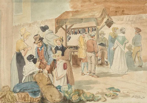Nicholas Condy, The Market Place