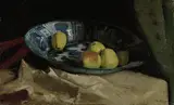 Willem de Zwart, Still Life with Apples in a Delft Blue Bowl