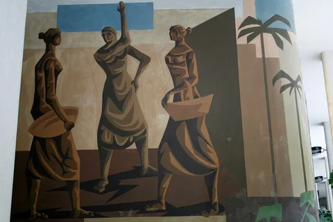Clóvis Graciano, Painel do Edifício Lausanne