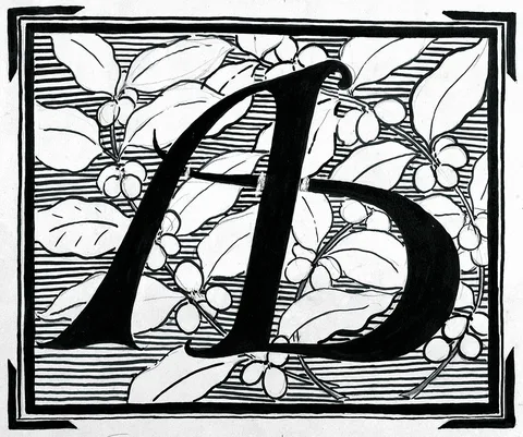 Eliseu Visconti, Arte brasileira - Estudo para logomarca