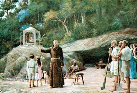 Benedito Calixto, The groot of Friar Palácios