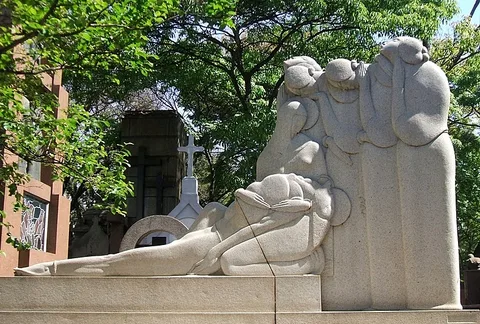 Victor Brecheret, Sepultamento