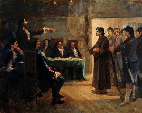 Antônio Parreiras, Study for "Frei Caneca"