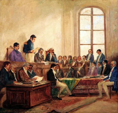 Antônio Parreiras, The Foundation of Rio de Janeiro: Additional Act (study)