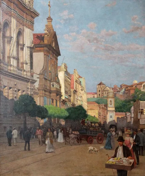 Gustavo Dall'Ara, Direita Street (currently Primeiro de Março Street), Rio de Janeiro