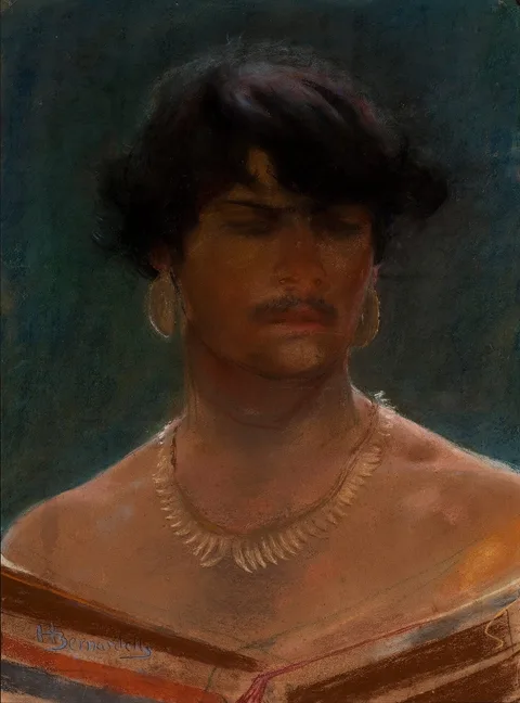 Henrique Bernardelli, Head of an Indian
