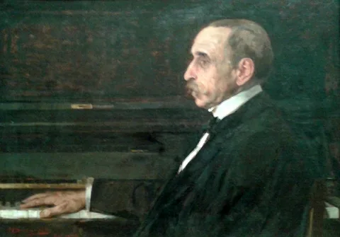 Henrique Bernardelli, Retrato do pianista Artur Napoleão