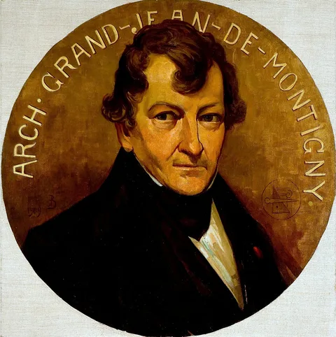 Henrique Bernardelli, Retrato do Arquiteto Grandjean de Montigny