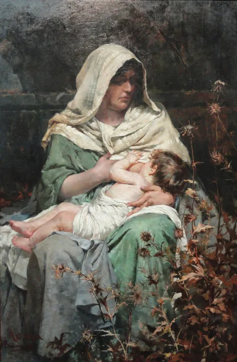 Henrique Bernardelli, Maternidade