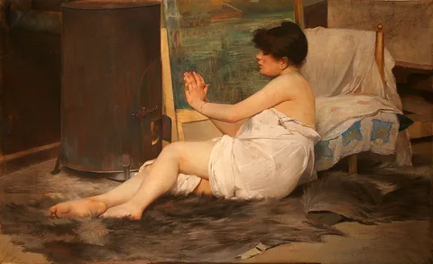 Henrique Bernardelli, Model at rest
