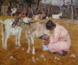 Fernando Fader, El corral de las cabras