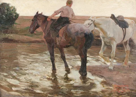 Fernando Fader, Horses