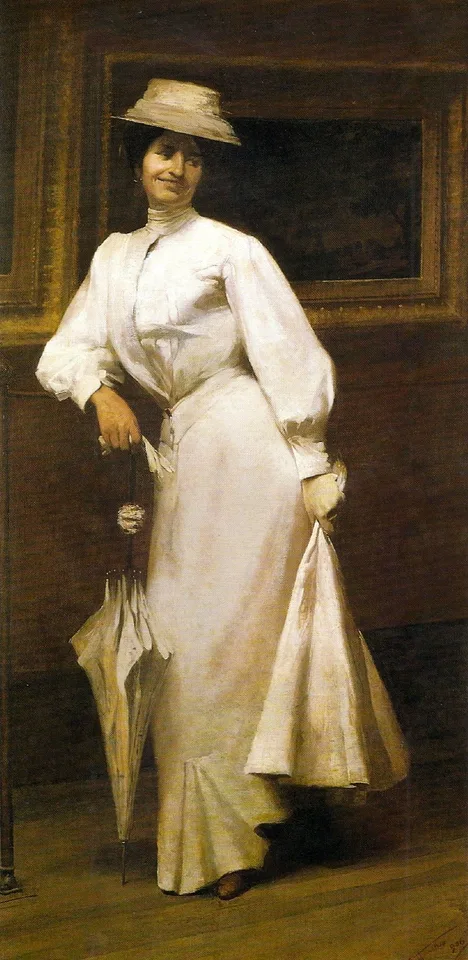 Artur Timóteo da Costa, Lady in white
