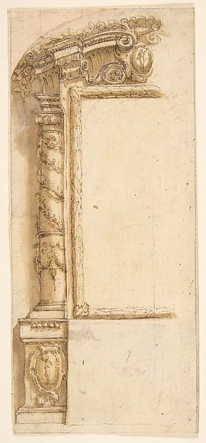 Mauro Antonio Tesi, Left Half Design for an Architectural Project