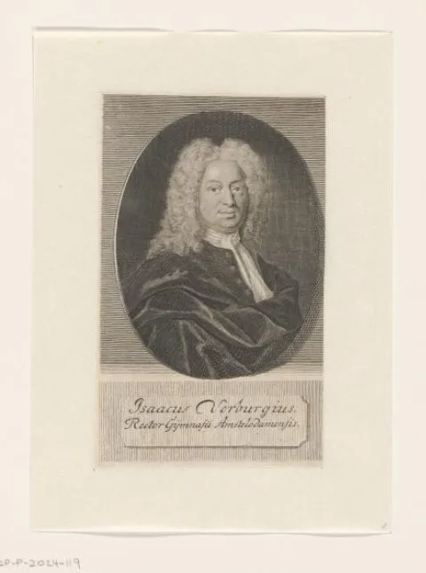 Martin Bernigeroth, Portret van Isaac Verburg