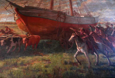 Lucílio de Albuquerque, Expedition to Laguna