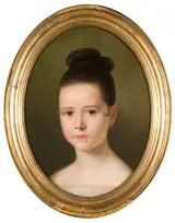 Juan León Pallière, Portrait of a girl