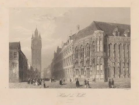 Albert Henry Payne, Hotel de Ville, Ghent
