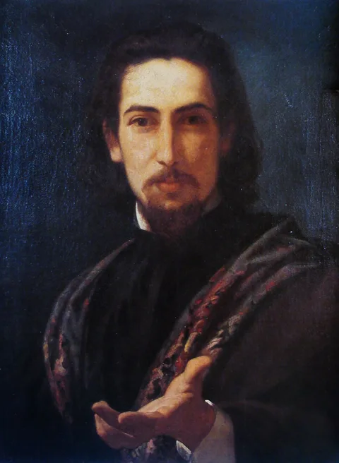Pedro Américo, Portrait of the poet Luís Nicolau Fagundes Varela