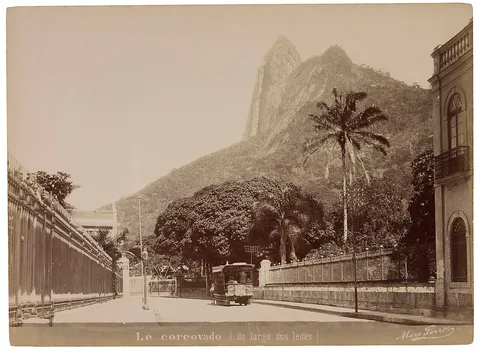 Marc Ferrez, Corcovado from São Clemente street