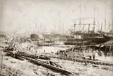 Marc Ferrez, Port of Santos in 1870