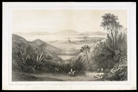 Friedrich Hagedorn, (Rio de Janeiro, tomado de Boa-vista da Tijuca)