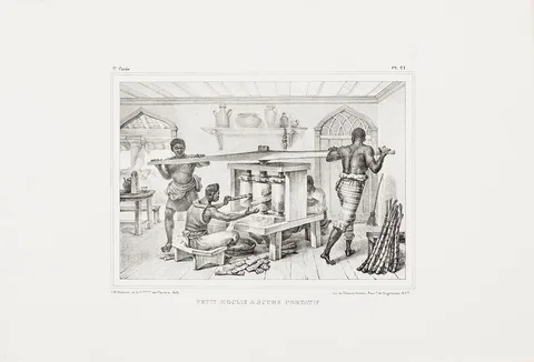 Jean-Baptiste Debret, Petit moulin a sucre portatif
