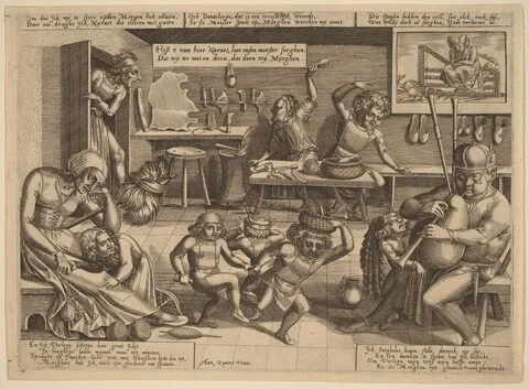 Hieronymus Cock, The Dissolute Household
