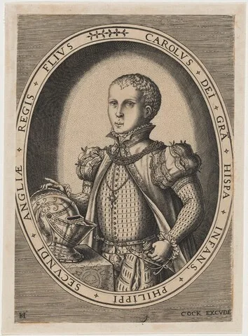 Hieronymus Cock, Don Carlos, Prince of Asturias