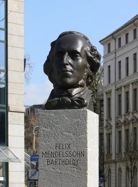 Walter Arnold, Bust of Felix Mendelssohn Bartholdy