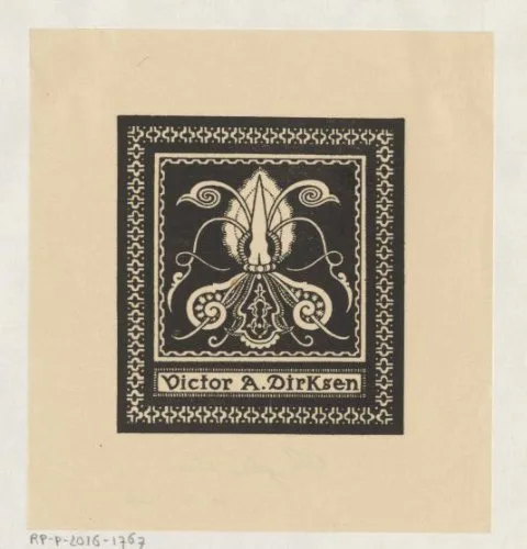 Karl Thylmann, Ex libris van Victor Dirksen