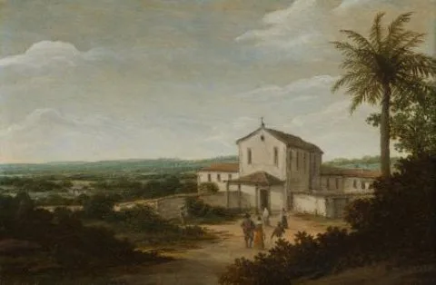 Frans Post, Church Building in Brazil