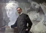 Antonio Alice, The sculptor Eduardo Rubino